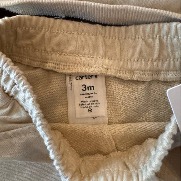 Carter's Cream Baby Matching Set - Picture 4 of 5